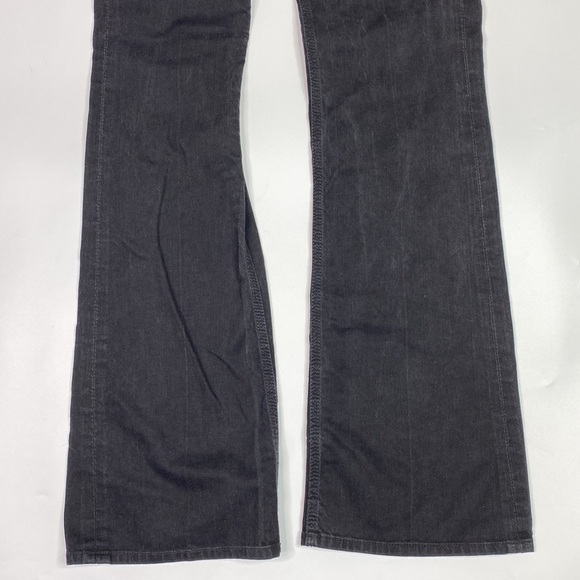 7 For All Mankind Flynt Black Bootcut Denim Pants Size 29 - Picture 4 of 13